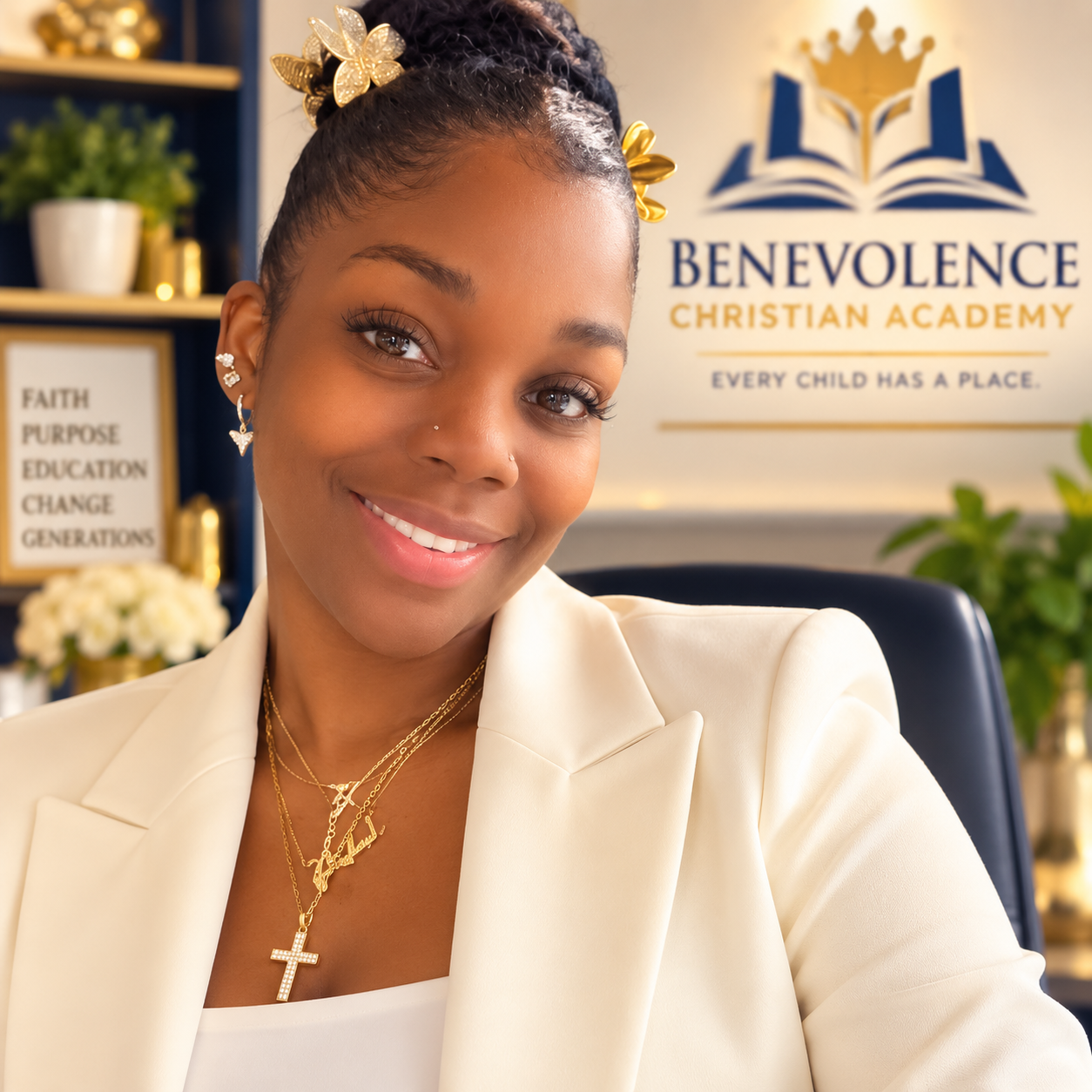 Kaneshia Murray, Founder and Head of School of Benevolence Christian Academy